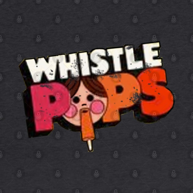 Whistle Pops vintage distressed tee by WriterCentral